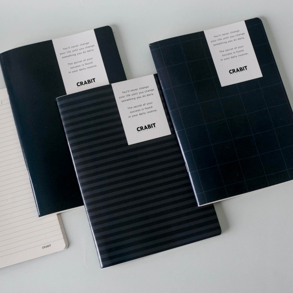 Combo 6 vở kẻ ngang Navy - 120 trang