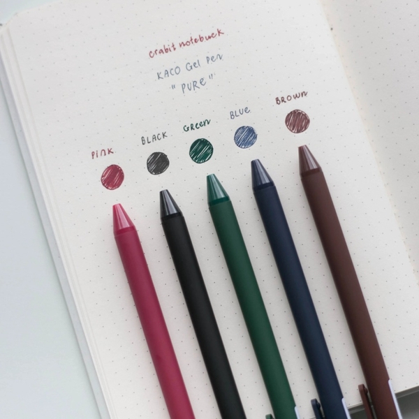 Hộp 5 bút gel Kaco Pure - Morandi 2