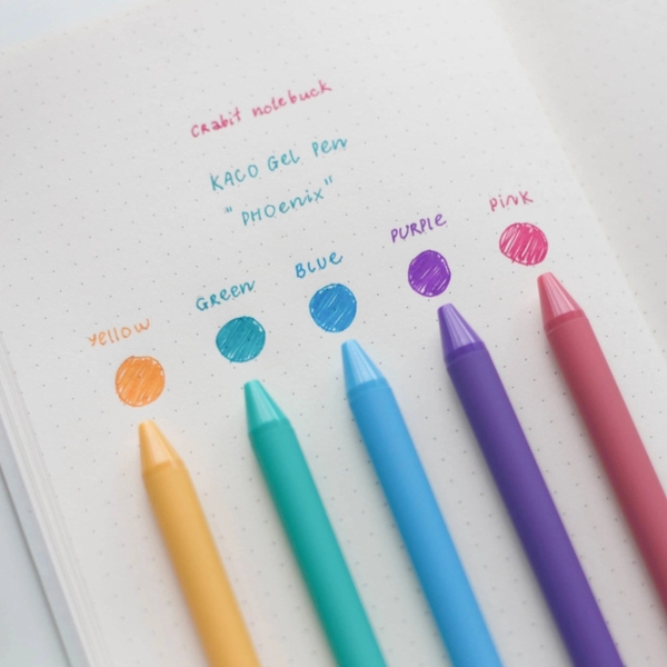 Bộ sổ Joyful Daily Bullet Journal + 1 bút Phoenix Tím