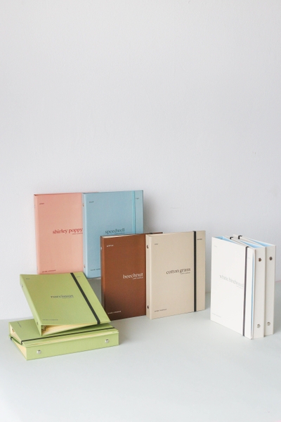 Sổ còng A5 6 lỗ - Cotton Grass