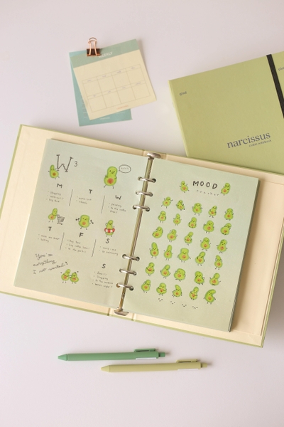 Sổ còng A5 6 lỗ - Narcissus