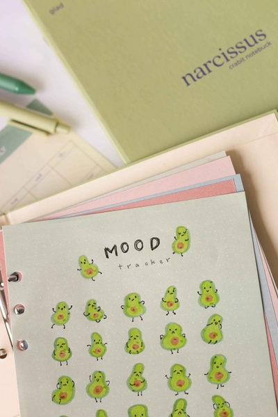 Sổ còng A5 6 lỗ - Narcissus