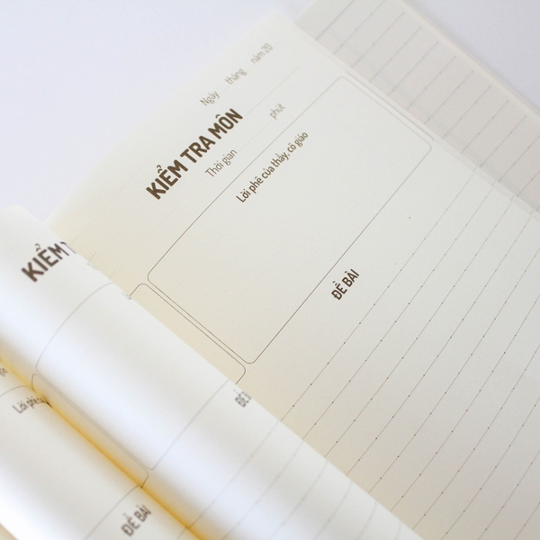 Tập 15 Giấy kiểm tra đôi Crabit - Ruột kẻ ngang chấm - Bìa Mây thông thái