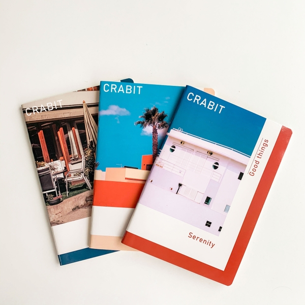 Combo 3 vở kẻ ngang 120 trang - Serenity