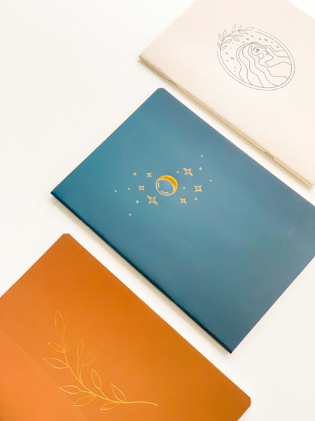 Combo 3 vở kẻ ngang nhũ - 80trang