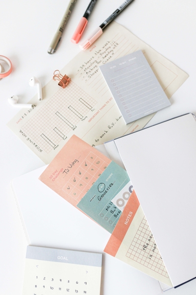 30 Days Challenge Note - Crabit Notepad