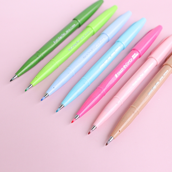 Pentel Brush Sign Pen - Bút lông viết Calligraphy