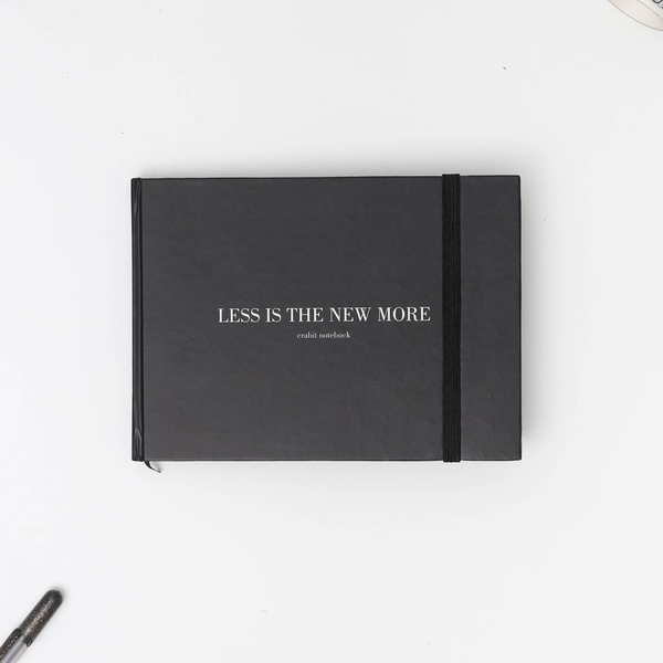 Số Plain Less is the new more - The Black Book 130GSM