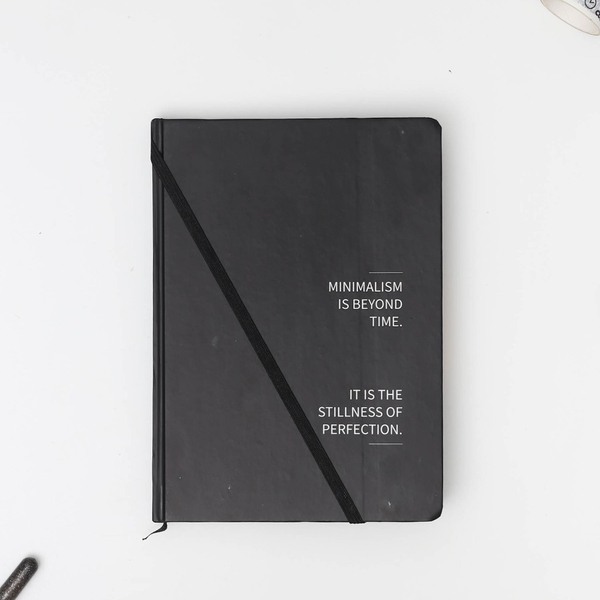 Sổ Grid Minimalism - The Black Book 130GSM