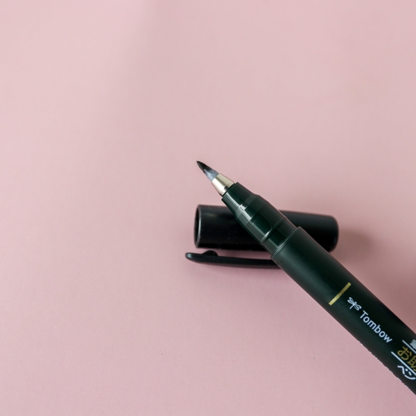 Bút Tombow Fudenosuke - Bút viết thư pháp, calligraphy, tiêu đề