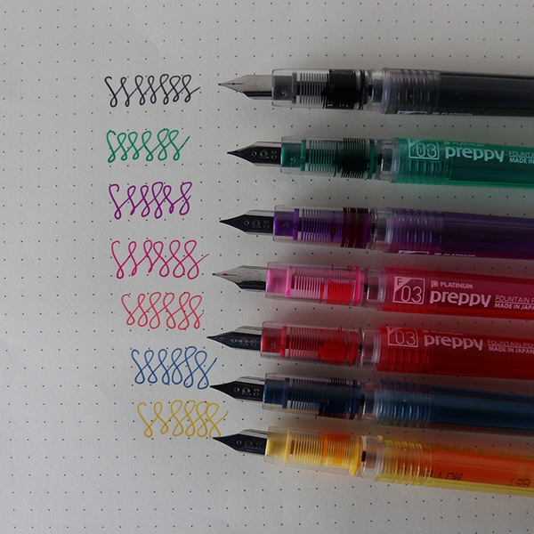 Bút máy Preppy Platinum 03