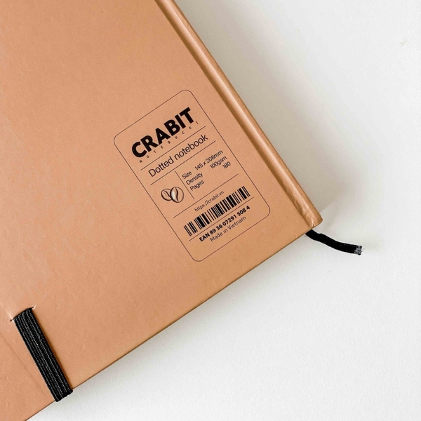 Sổ Tay Dotted - Coffeeine Espresso