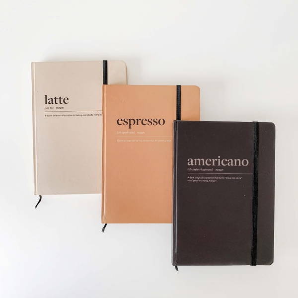 Sổ Tay Dotted - Coffeeine Espresso