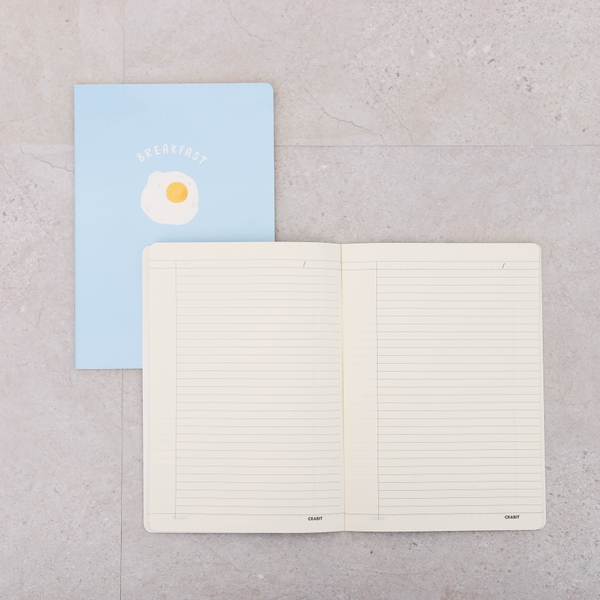 Vở kẻ ngang 80 trang - Fried Egg