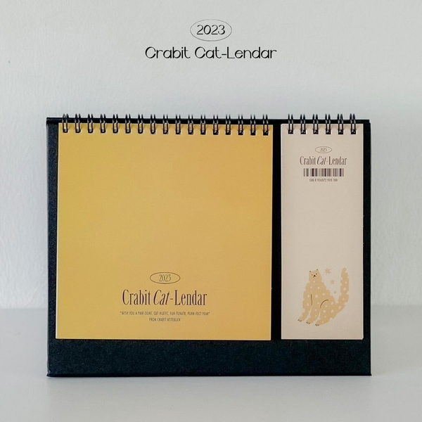 Sổ lịch để bàn Crabit Cat-Lendar