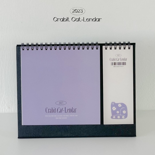 Sổ lịch để bàn Crabit Cat-Lendar