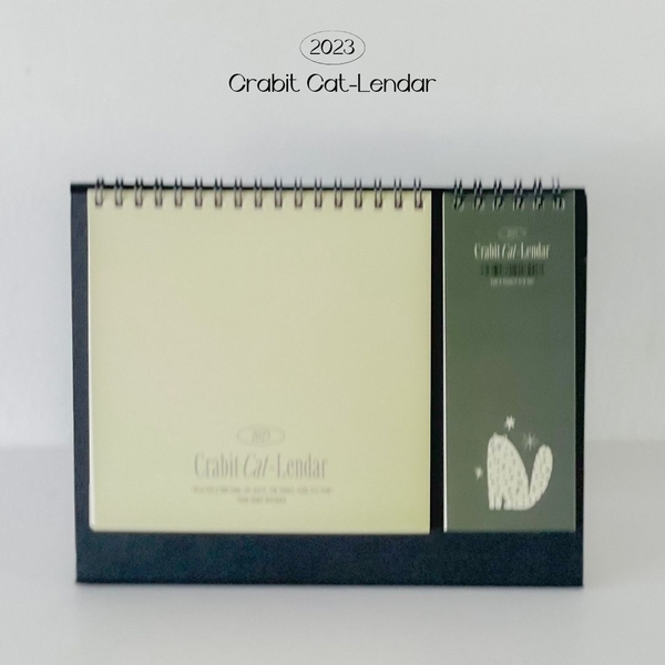 Sổ lịch để bàn Crabit Cat-Lendar
