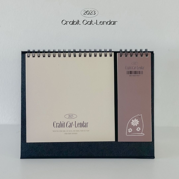 Sổ lịch để bàn Crabit Cat-Lendar