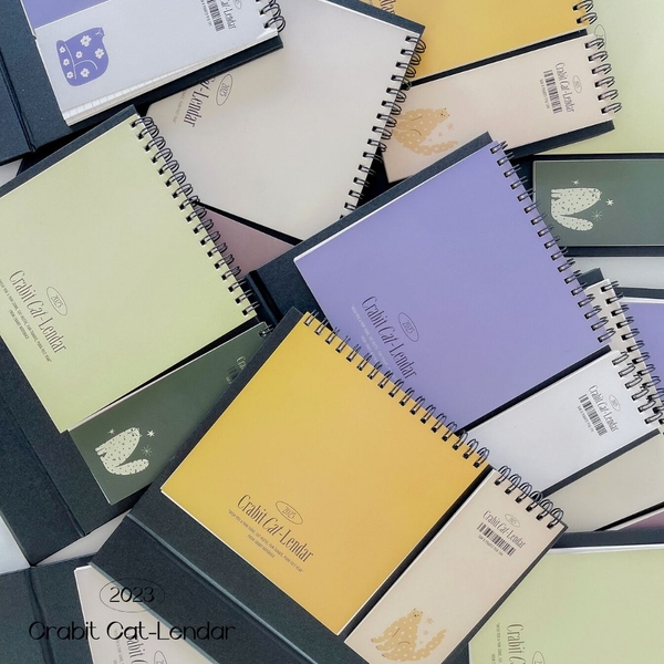 Sổ lịch để bàn Crabit Cat-Lendar