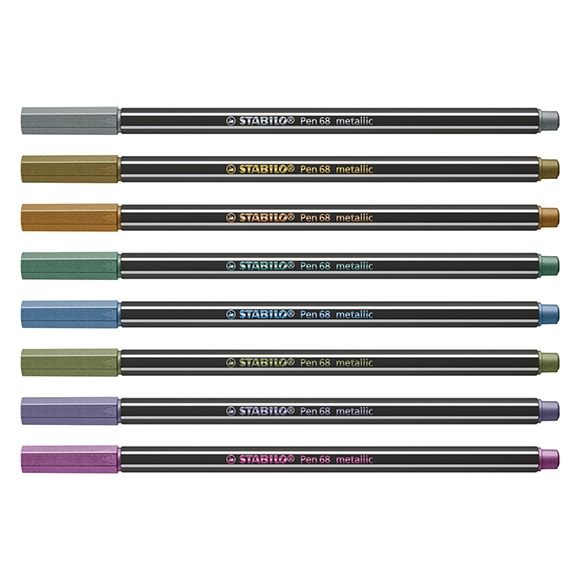 Bút lông nhũ STABILO Pen 68 metallic