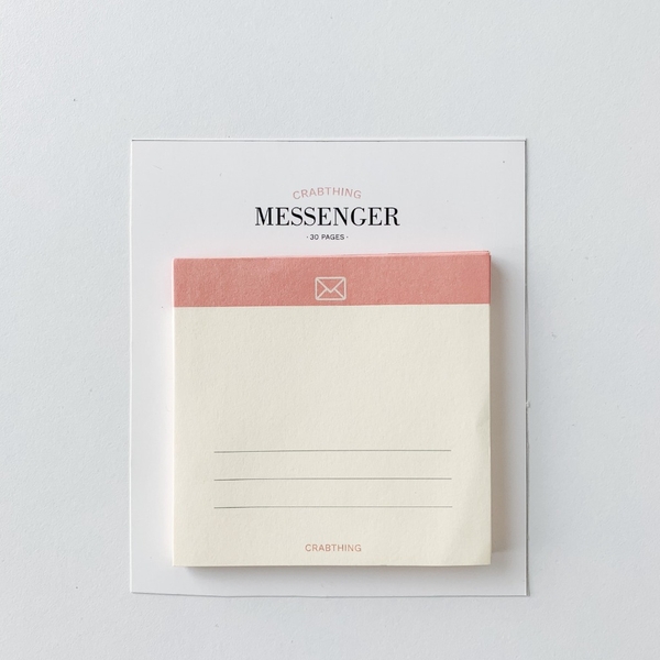Messenger Note - Crabit Notepad