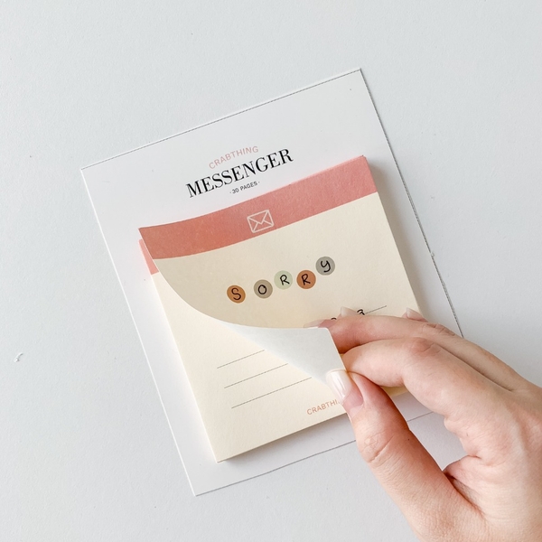 Messenger Note - Crabit Notepad