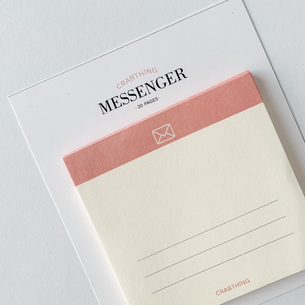 Messenger Note - Crabit Notepad