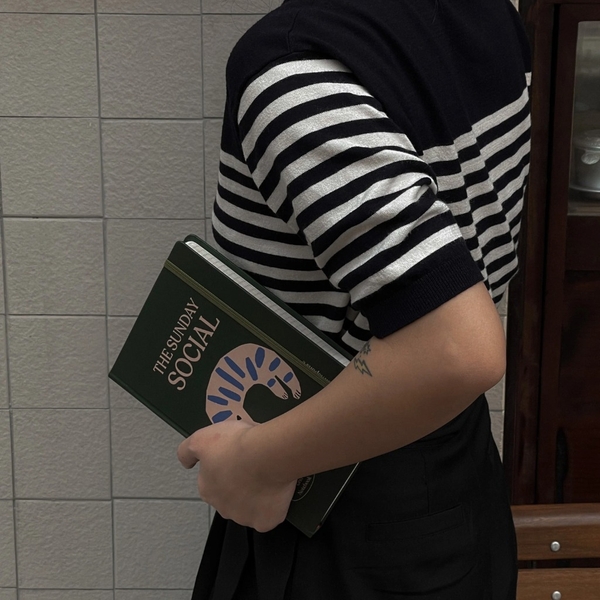 Sổ grid ô vuông A5, 130gsm, The Sunday Social, Mèo Xanh