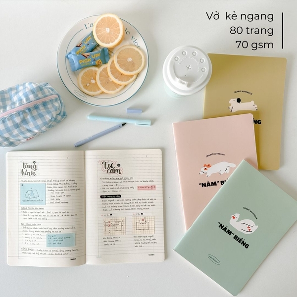 Combo Sổ Vở Planner "Nàm" Biếng