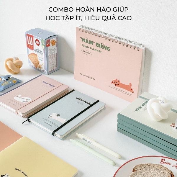 Combo Sổ Vở Planner "Nàm" Biếng