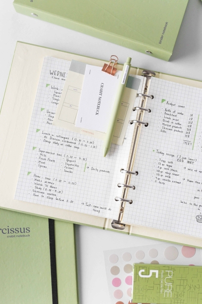 Sổ còng A5 6 lỗ - Narcissus