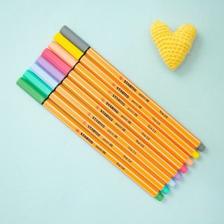 Bút dạ kim Stabilo Point 88 (Màu Neon và Pastel)