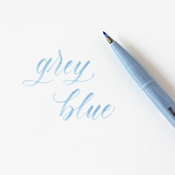 Pentel Brush Sign Pen - Bút lông viết Calligraphy