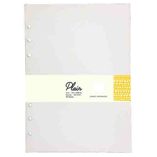 Ruột sổ trơn - Plain - 100 tờ