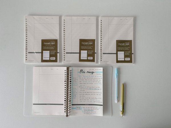 Tập giấy ruột sổ còng A5 ghi chép 20 lỗ