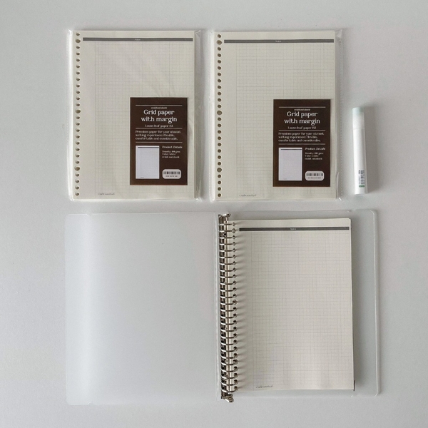 Tập giấy ruột sổ còng B5 ghi chép 26 lỗ