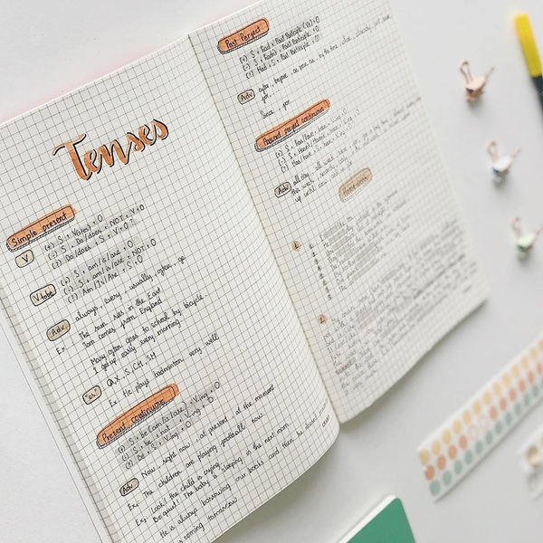 Combo 6 vở kẻ ô vuông