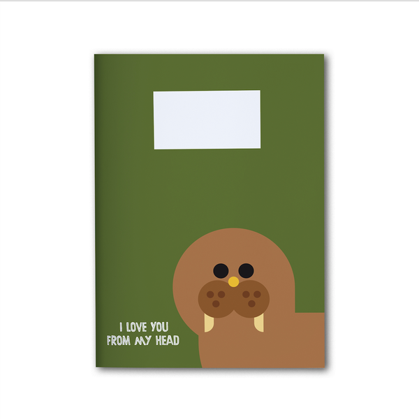 Vở kẻ ngang Hải cẩu - 80 trang