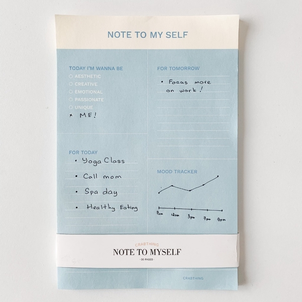 Note to Myself - Crabit Notepad