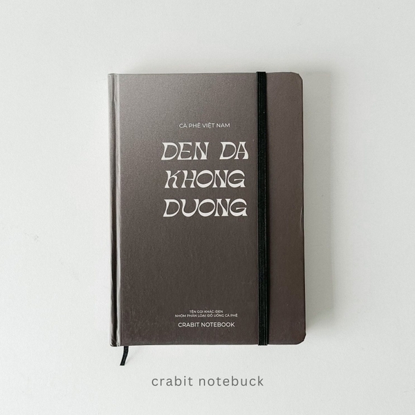 Sổ dot A5 130gsm - Đen đá