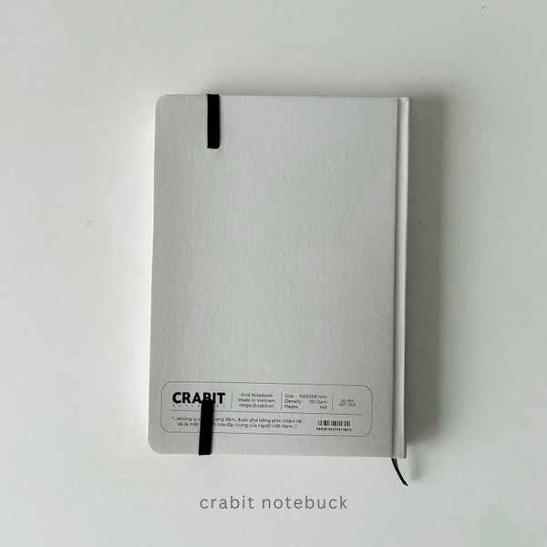 Sổ grid A5 130gsm - Cà phê Cốt dừa