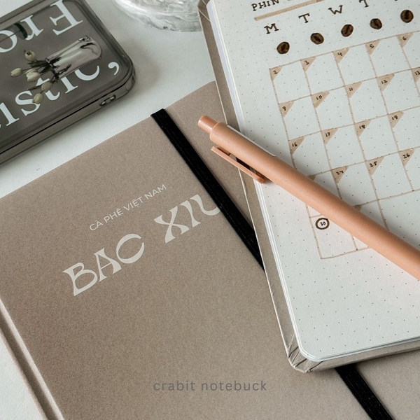 Sổ dot A5130gsm - Bạc xỉu