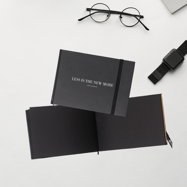 Số Plain Less is the new more - The Black Book 130GSM