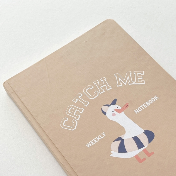Sổ kế hoạch tuần weekly planner 130gsm - Crabit x Kuchi - Great like Goose