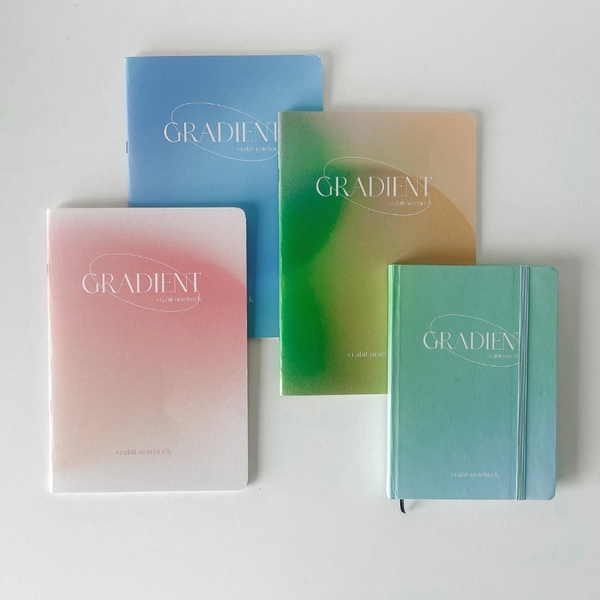 Combo sổ vở Gradient