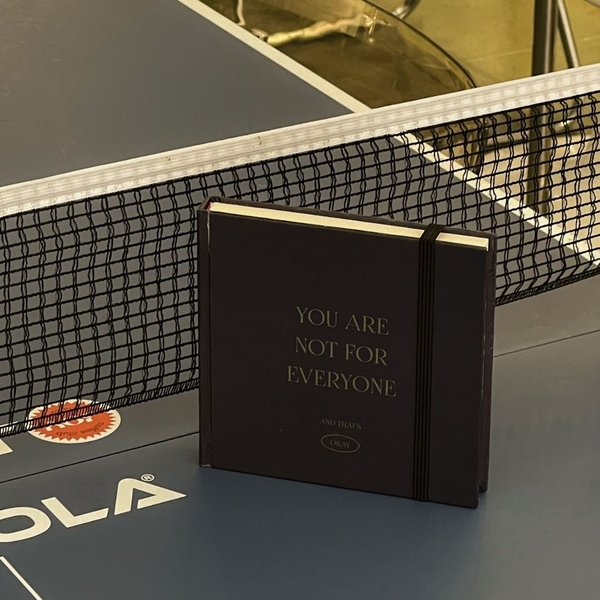 Sổ dot khổ vuông 144 trang 130gsm Crabit - Xanh Đen