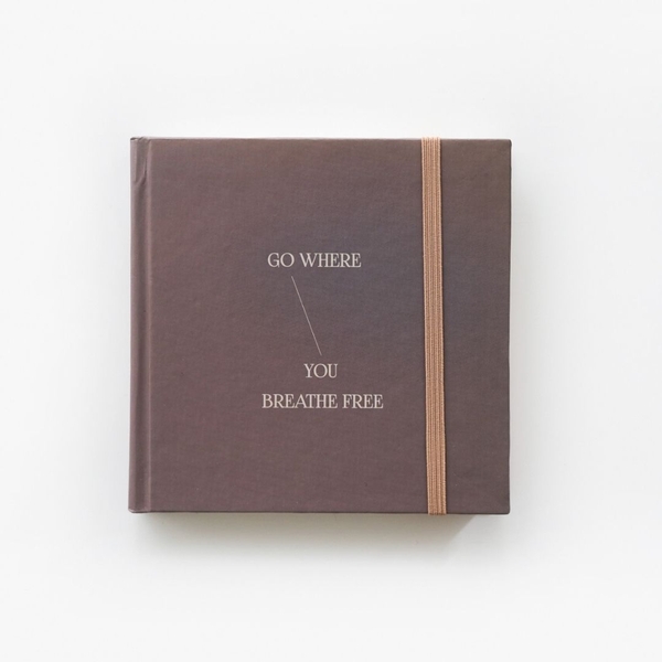 Sổ kẻ ngang hình vuông 144 trang 130gsm Crabit - Nâu