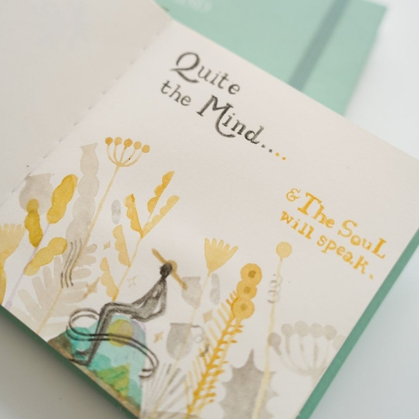 Sổ trơn hình vuông không dòng kẻ 144 trang 130gsm Crabit - Xanh Mint