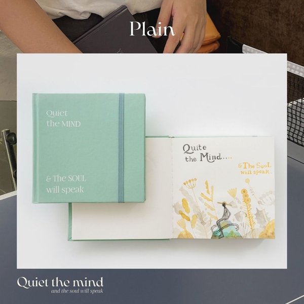 Sổ khổ vuông - Combo 6 cuốn Quiet the Mind
