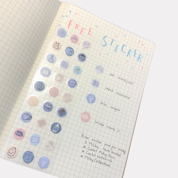 Milky Box - Hộp quà Sticker